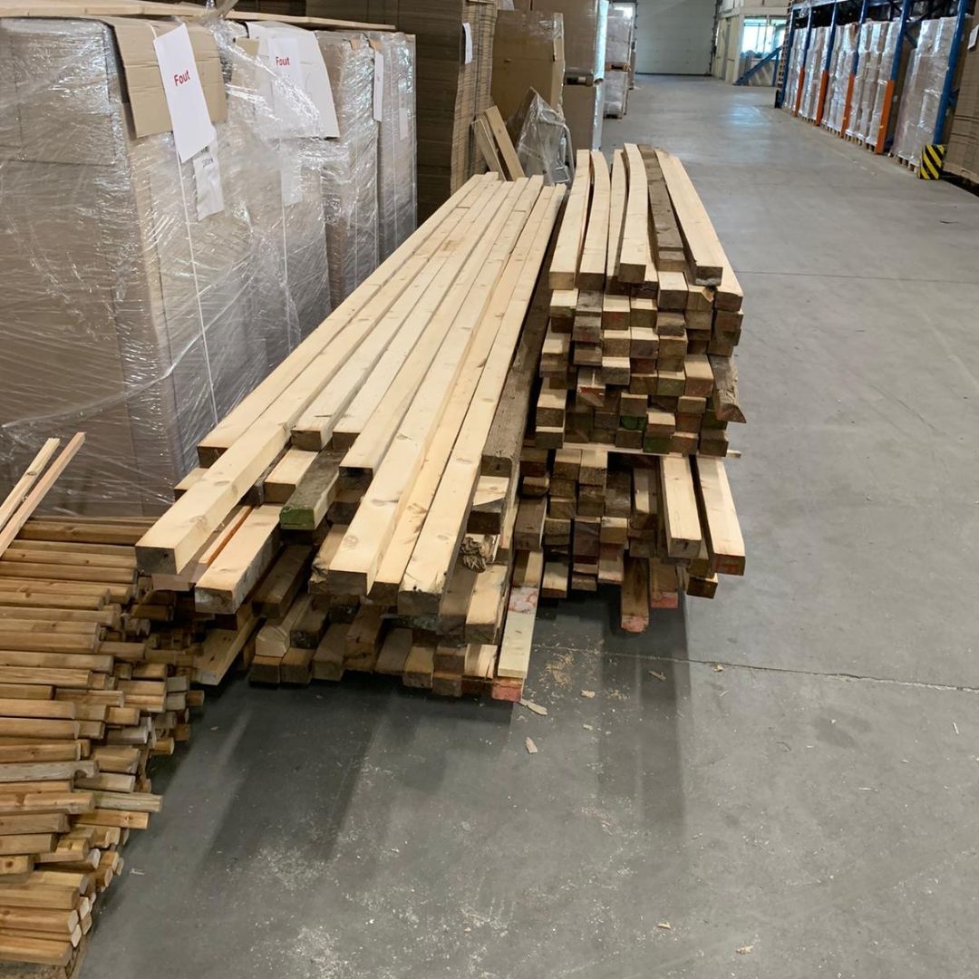 Hout recycling