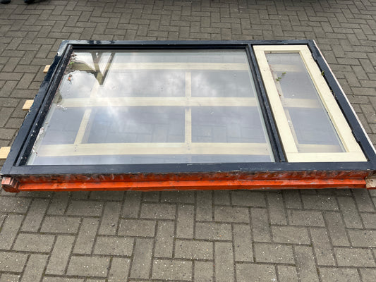 Kozijn woning openslaand raam Hardhout 210 x 132 x 10 cm