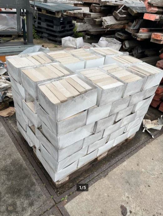 bakstenen steenstrips