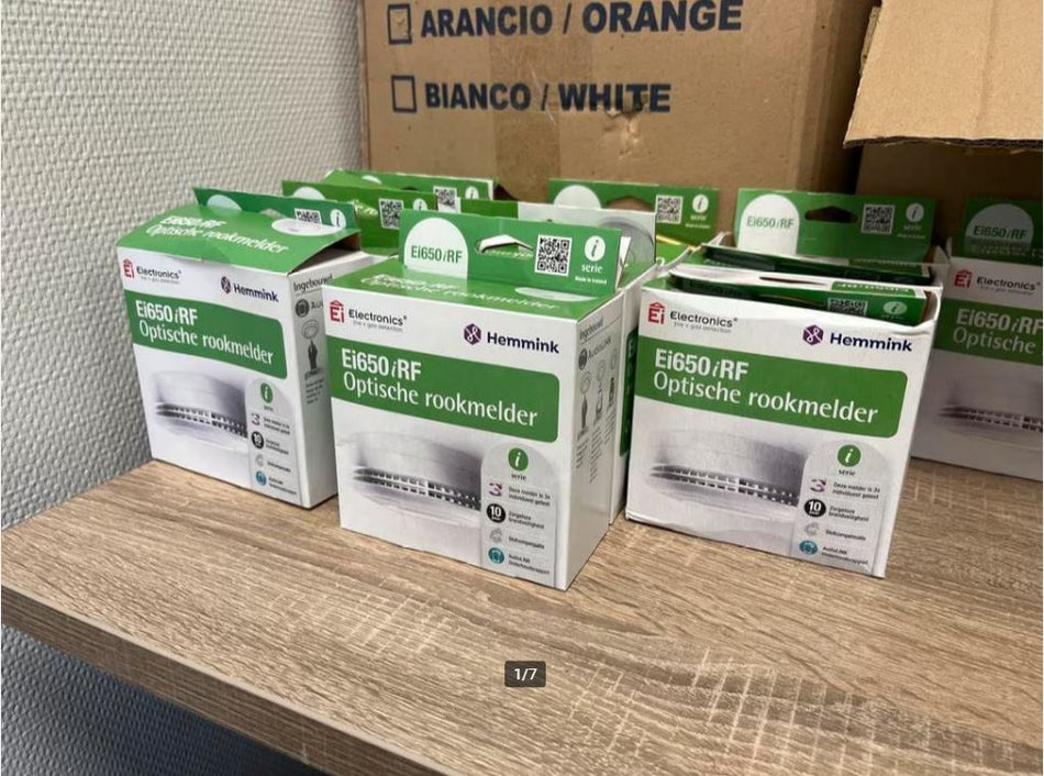 Optische Rookmelder met Batterij (ZGAN)