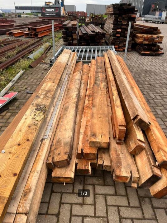 vuren balken van 220x70x4700mm